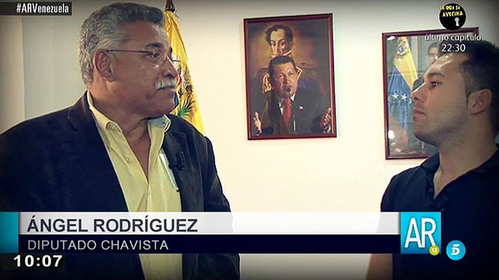 Rodríguez, diputado chavista: "Enfrentamos un proceso de conspiración y sabotaje"