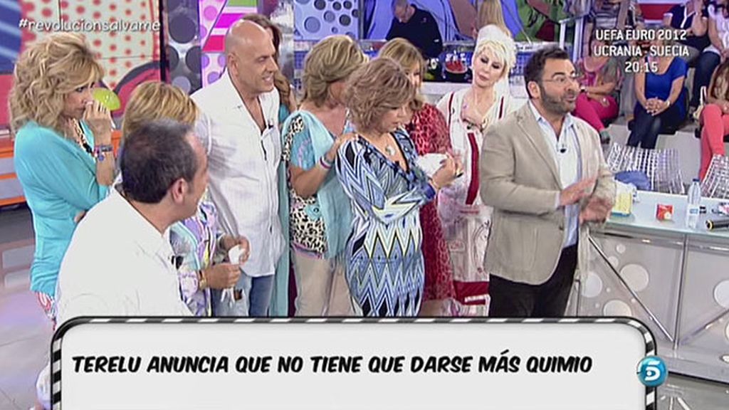 La colaboradora lo comunica entre lágrimas