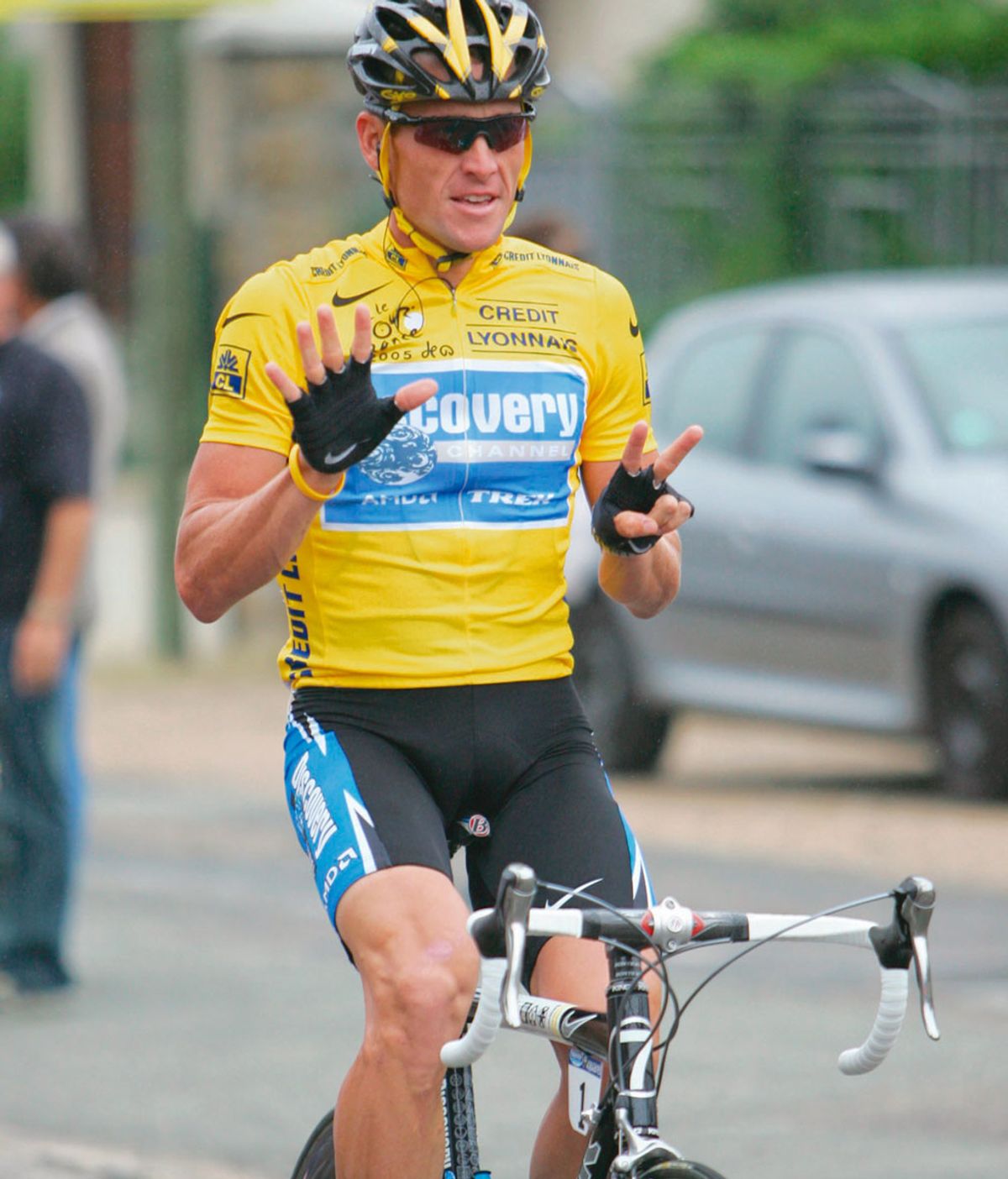 Lance Armstrong celebra su séptimo Tour de Francia
