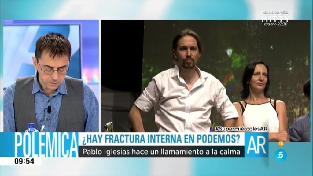 Posible fractura interna de Podemos: confrontación entre ‘pablistas‘ y ‘errejonistas’