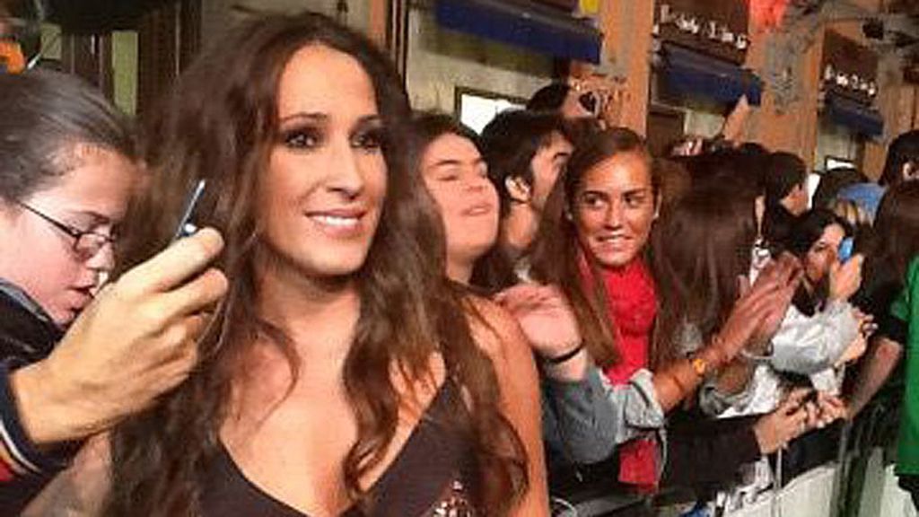 La alfombra 'verde', los coaches, el presentador, los fans...