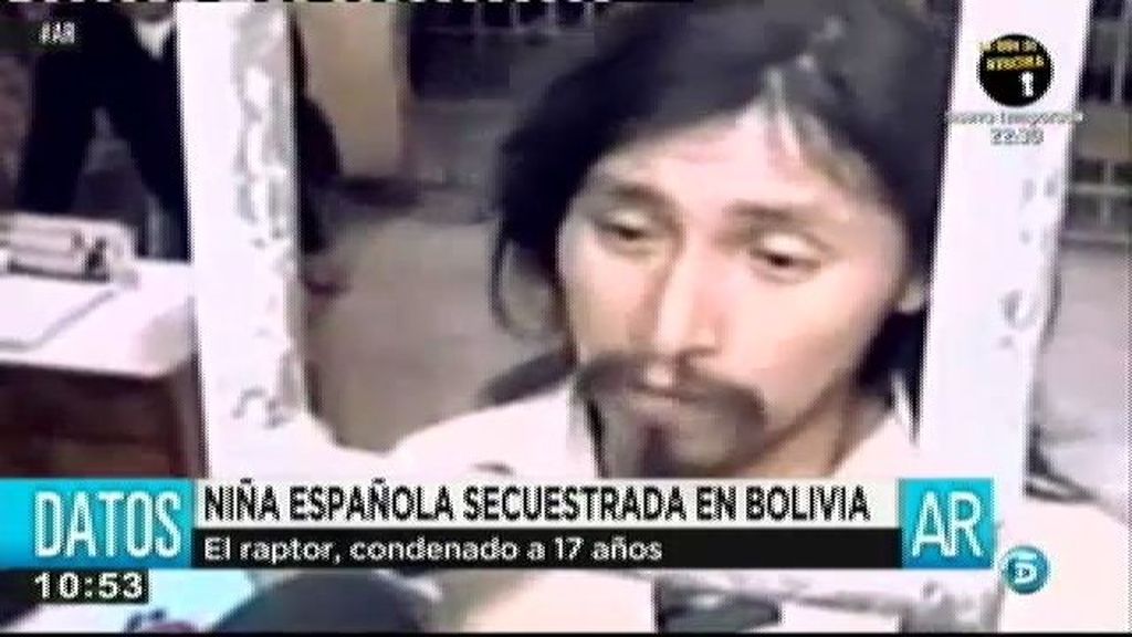 Grover Morales, secuestrador de una menor española en Bolivia, condenado a 17 años