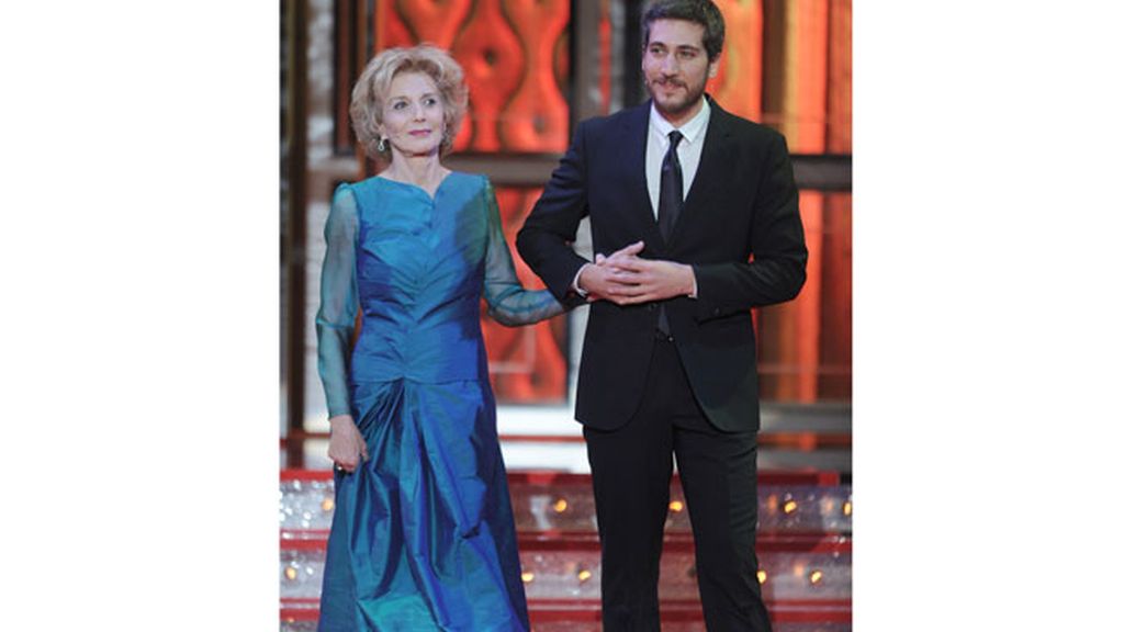 Marisa Paredes y Alberto Amman