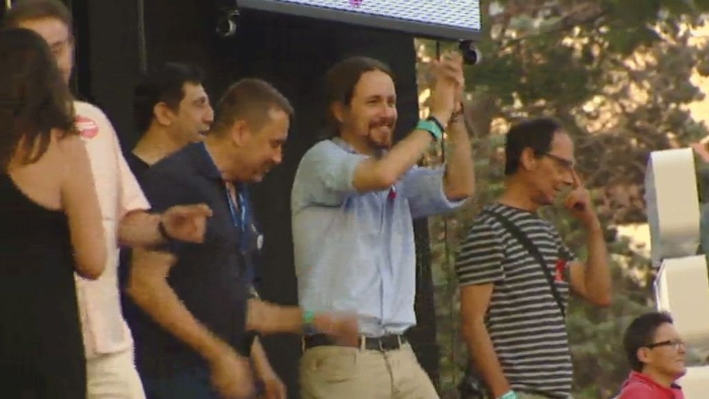 Pablo Iglesias se 'desmelena' en el Orgullo