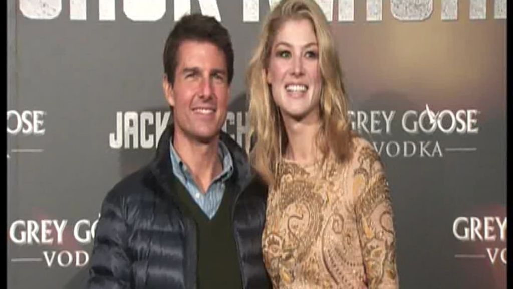 Tom Cruise y Rosamund Pike, compañeros en 'Jack Reacher'