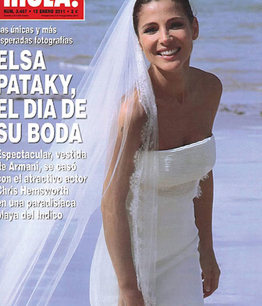 Elsa Pataky, el día de su boda