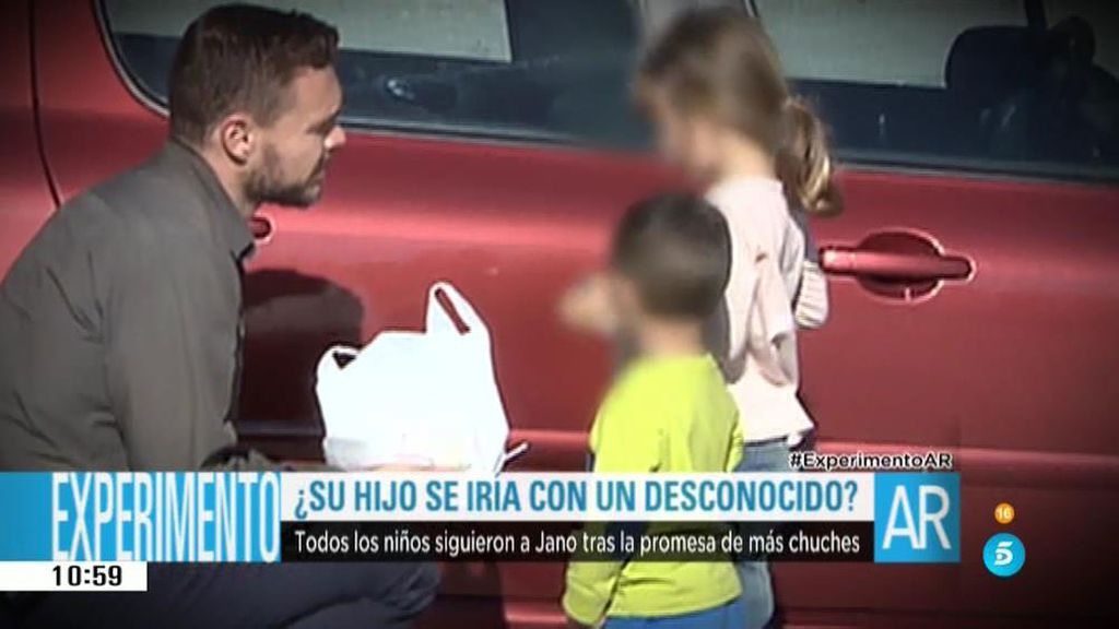 'AR' pone a prueba la confianza de varios menores con un desconocido