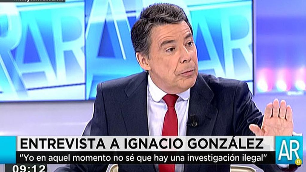 Ignacio González: "Me están enviando mensajes para que retire la denuncia"