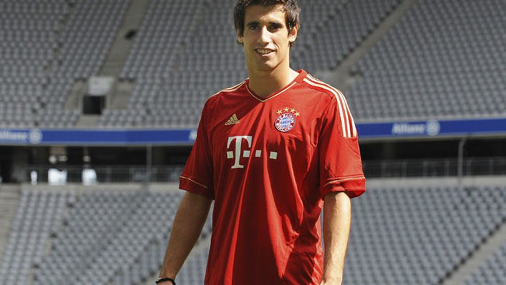 Javi Martínez ya luce la camiseta del Bayern de Munich
