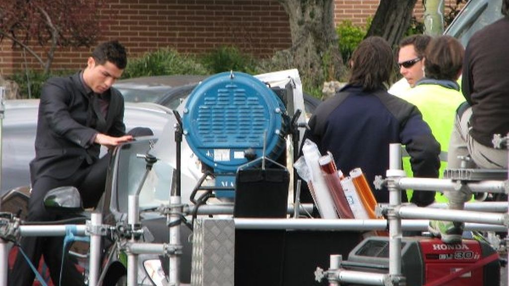 Cristiano Ronaldo, chico de anuncio