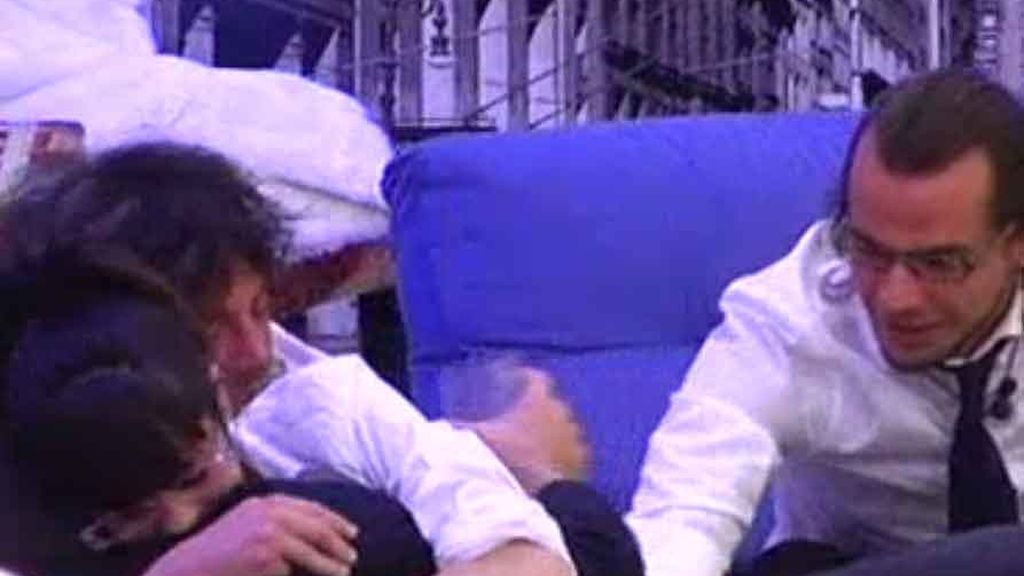 Los dos concursantes se pasaron juntos toda la fiesta