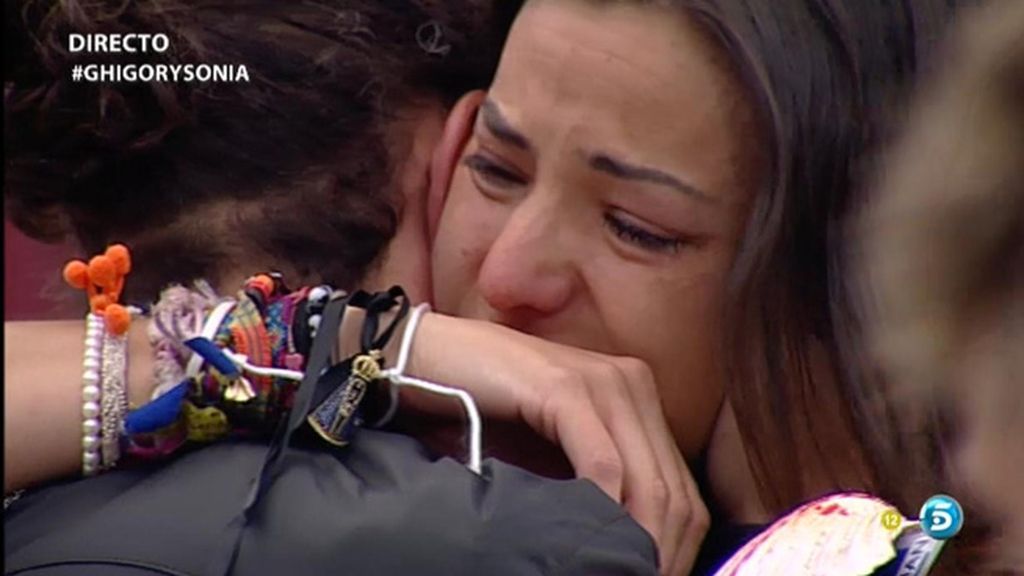 La despedida de Sonia y Kristian