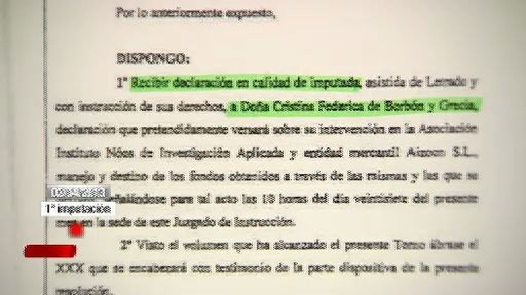 Estos fueron los pasos hasta la imputación de la Infanta Cristina en el caso Nóos