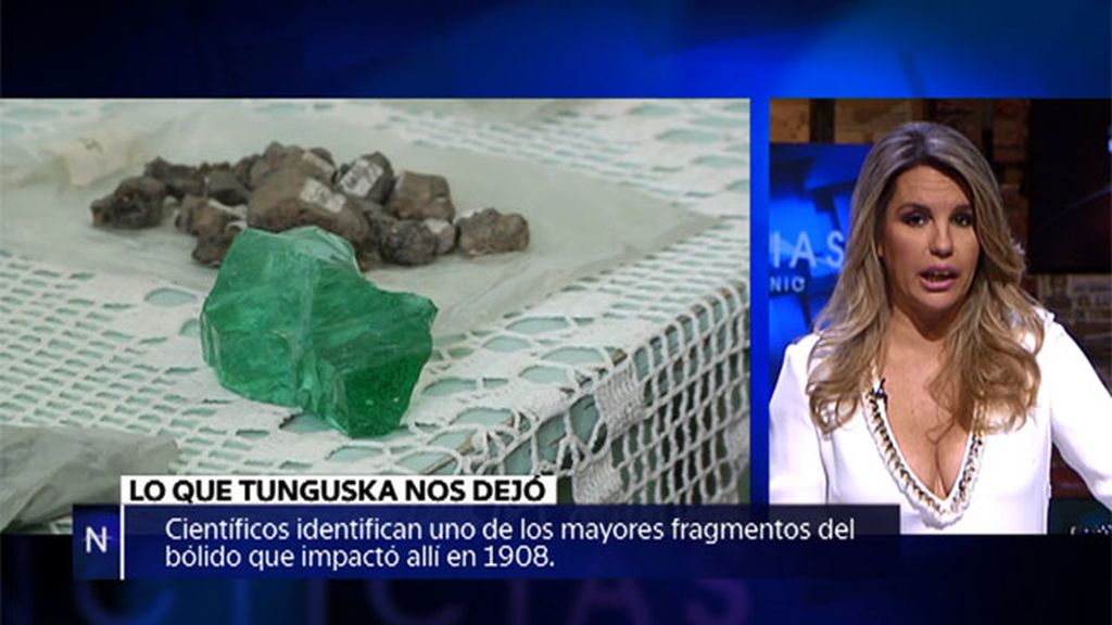 Fragmentos de un meteorito, un extraño objeto entre los restos del navío Esmeralda...