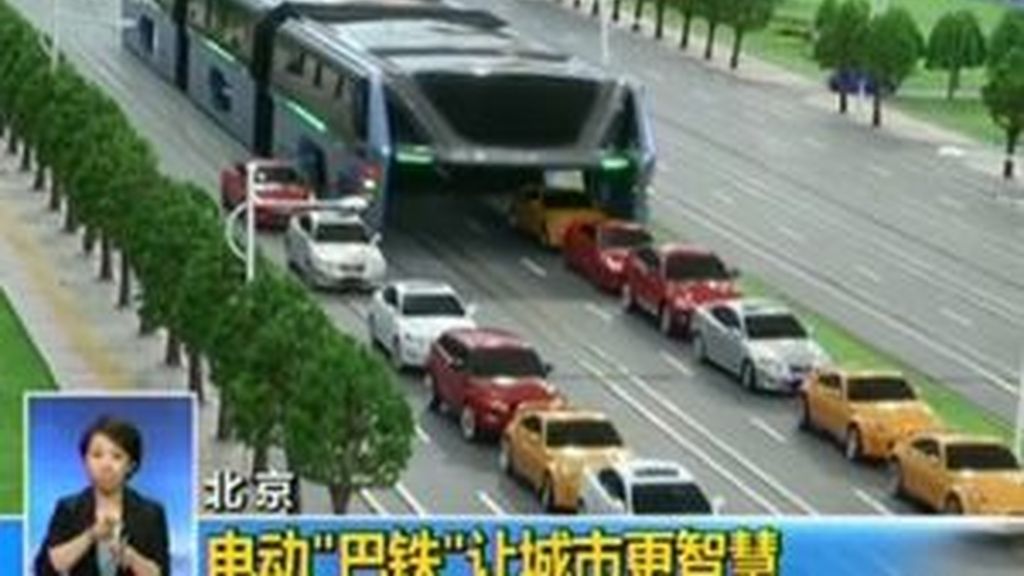 China podrá disponer de un autobús antiatascos dentro de un año