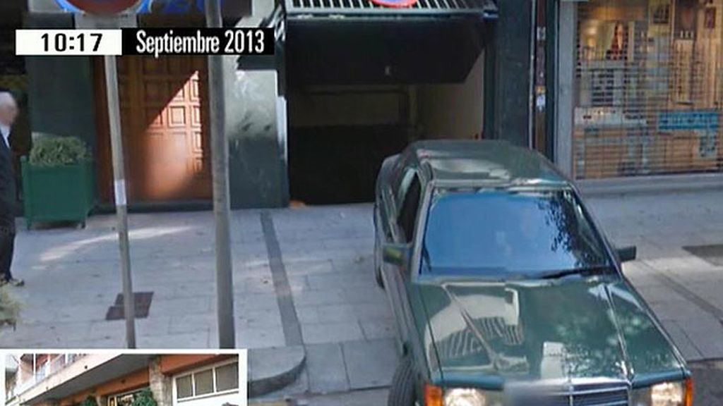 Porto, captada saliendo en coche de casa de sus padres en septiembre de 2013