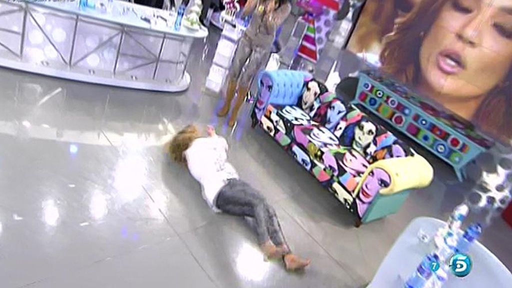 Mila hace la croqueta por el año 2015