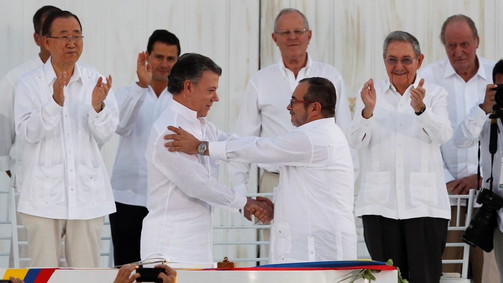 Histórico acuerdo de paz en Colombia