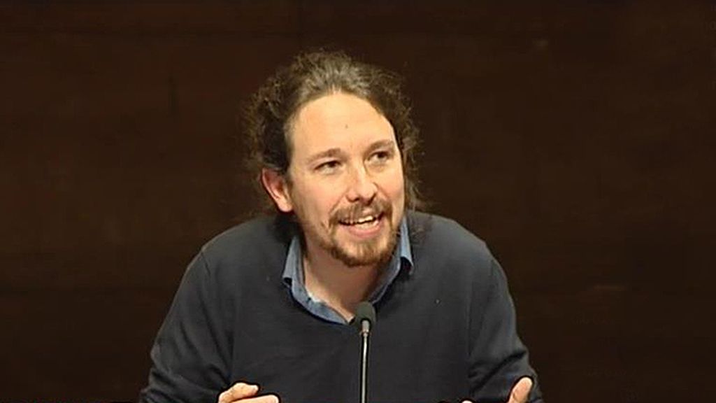 Pablo Iglesias arremete contra un periodista en la presentación de un libro