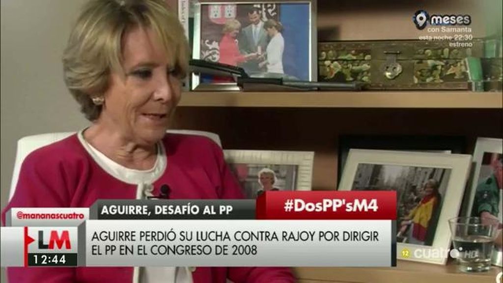 Aguirre, sobre el PP: “Se podrían hacer unas primarias no vinculantes que podrían servir para movilizar y motivar al partido”