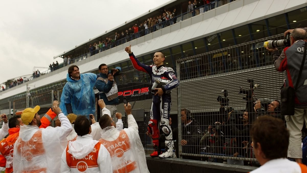 Jorge Lorenzo, en Jerez