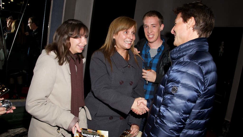 Los ganadores del concurso de Mediaset conocen a Tom Cruise