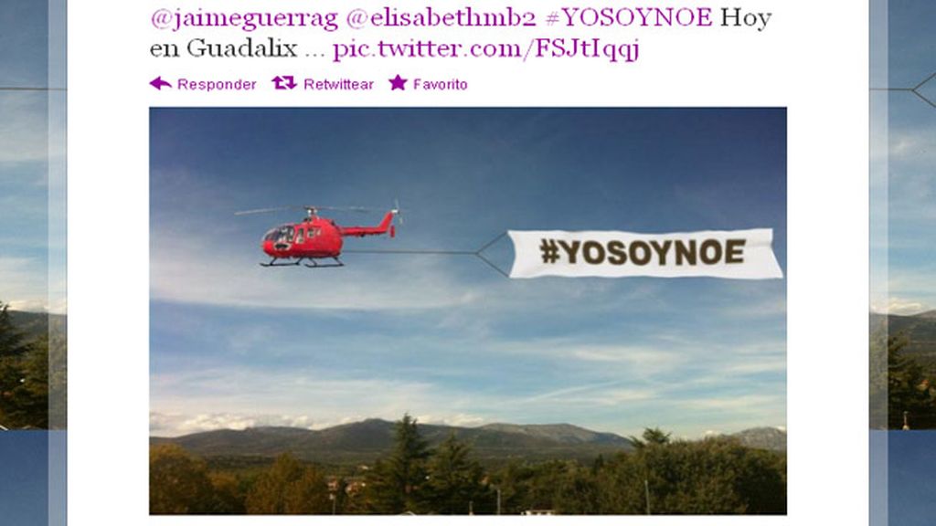 #YoSoyNoe, por tierra y aire...