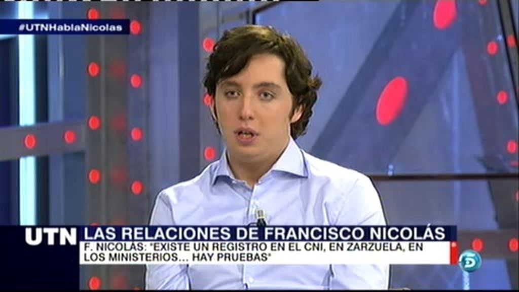 Francisco Nicolás: "El Rey Don Juan Carlos me ha llamado y contestado mensajes"