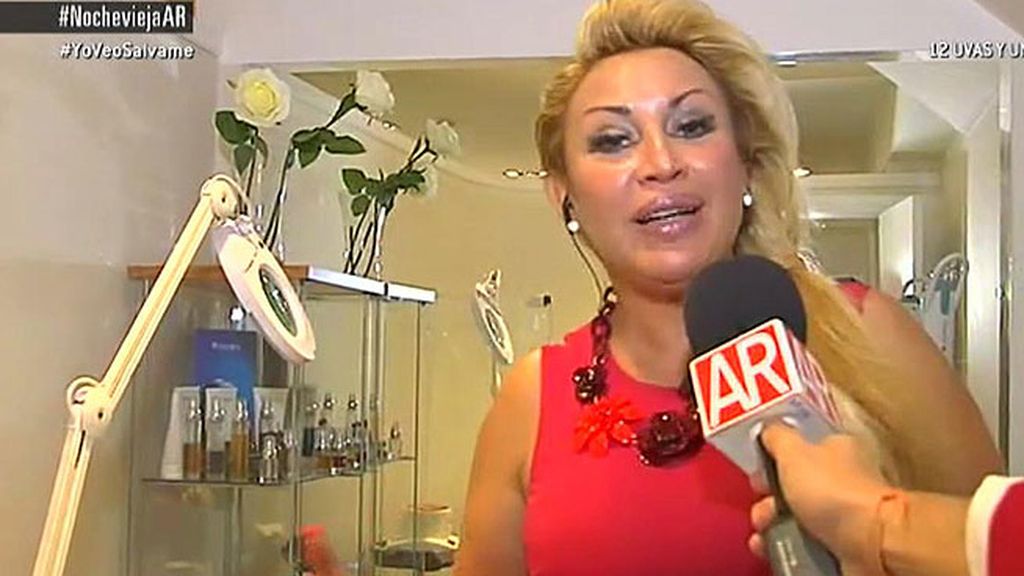 Raquel Mosquera se prepara para Nochevieja en 'AR'