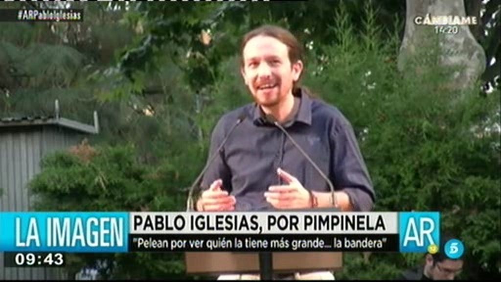 Pablo Iglesias, por Pimpinela en Badalona