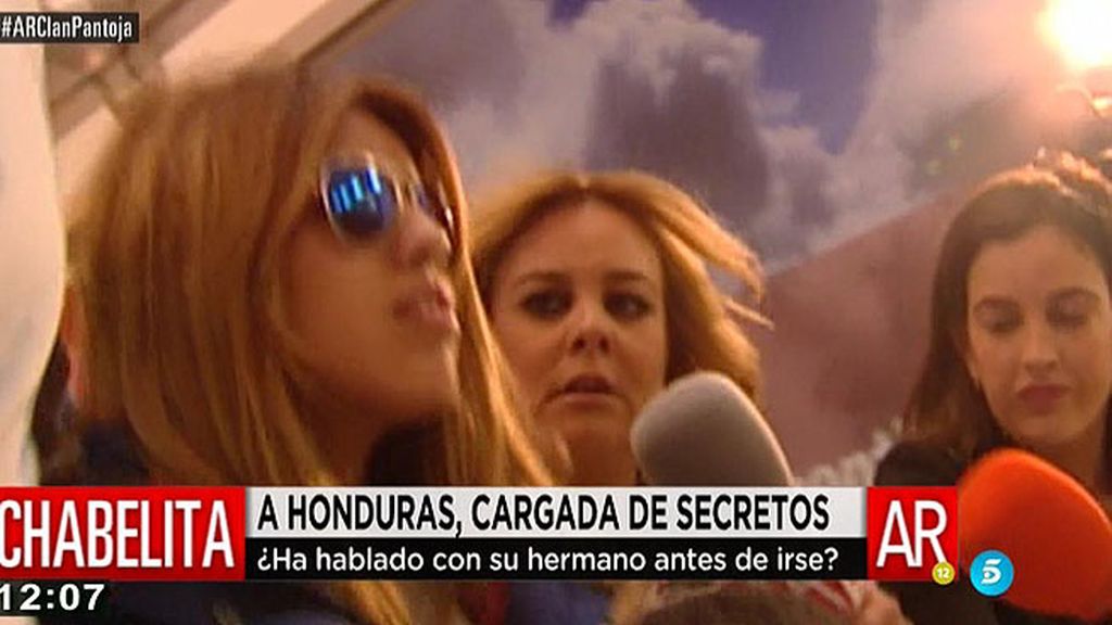 Chabelita ya está en Honduras