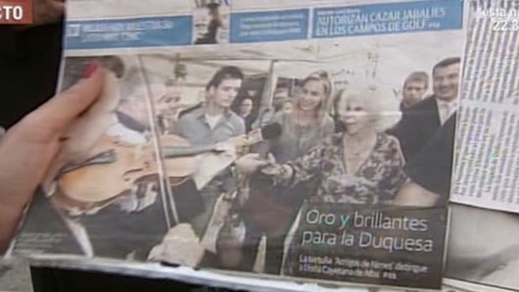 Sevilla celebra la boda de la Duquesa