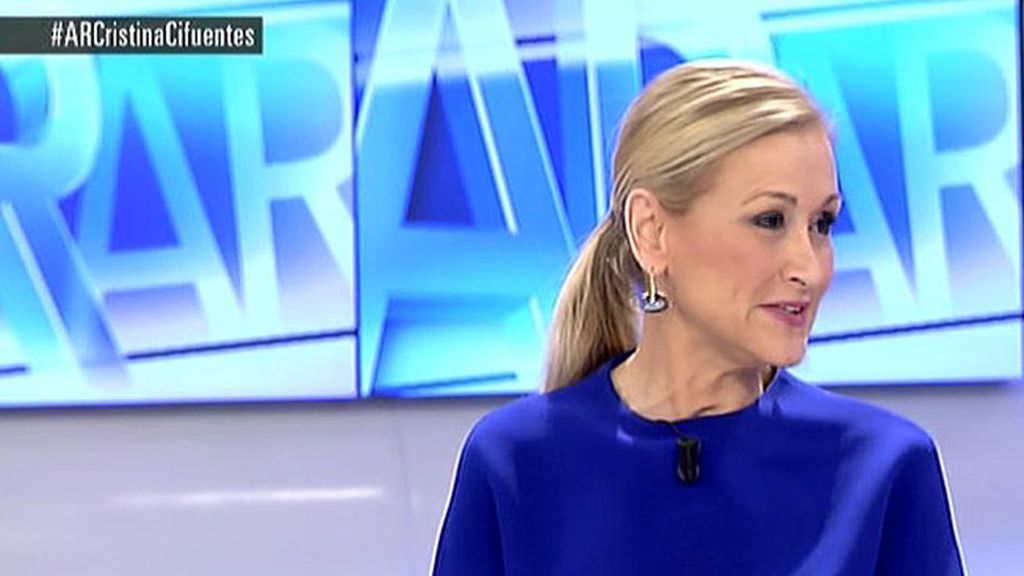 Cristina Cifuentes: "No voy a excluir el diálogo con todos y el llegar a acuerdos"