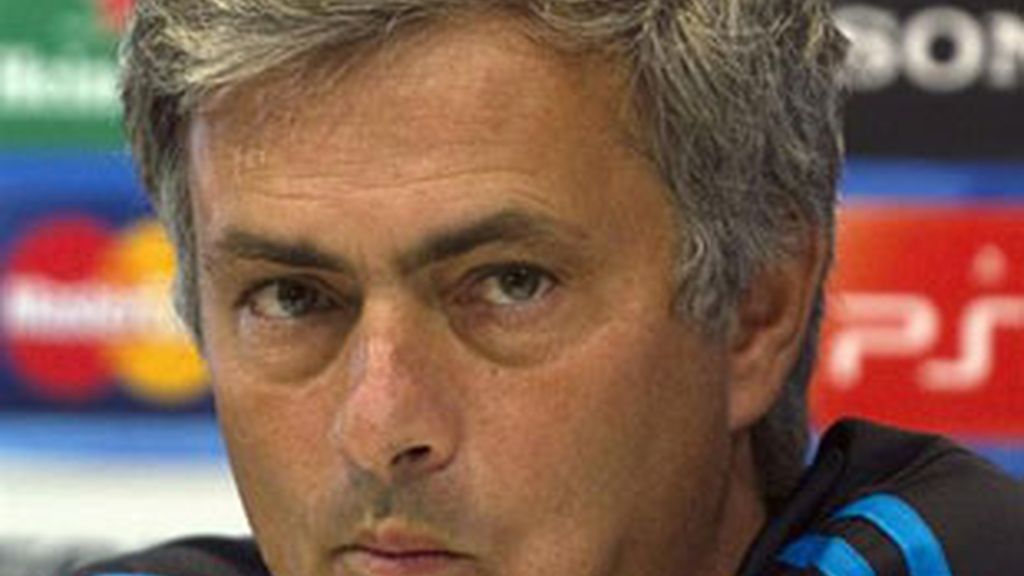 Mourinho, el entrenador del Real Madrid, en rueda de prensa. Foto: Reuters