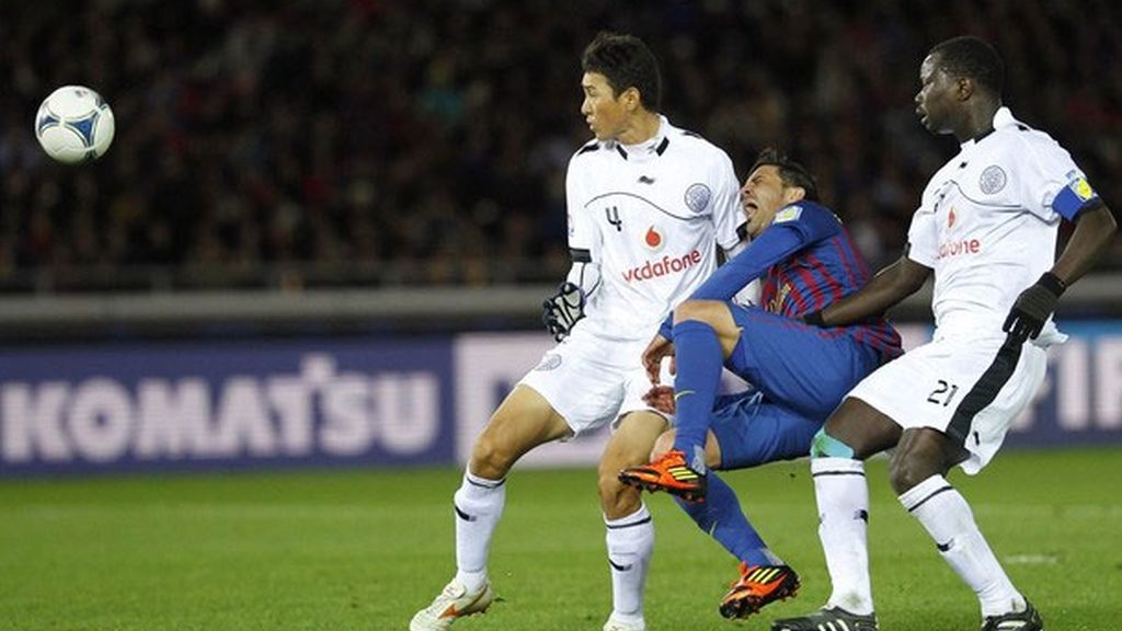 Todas las imágenes del partido Al Sadd-Barça