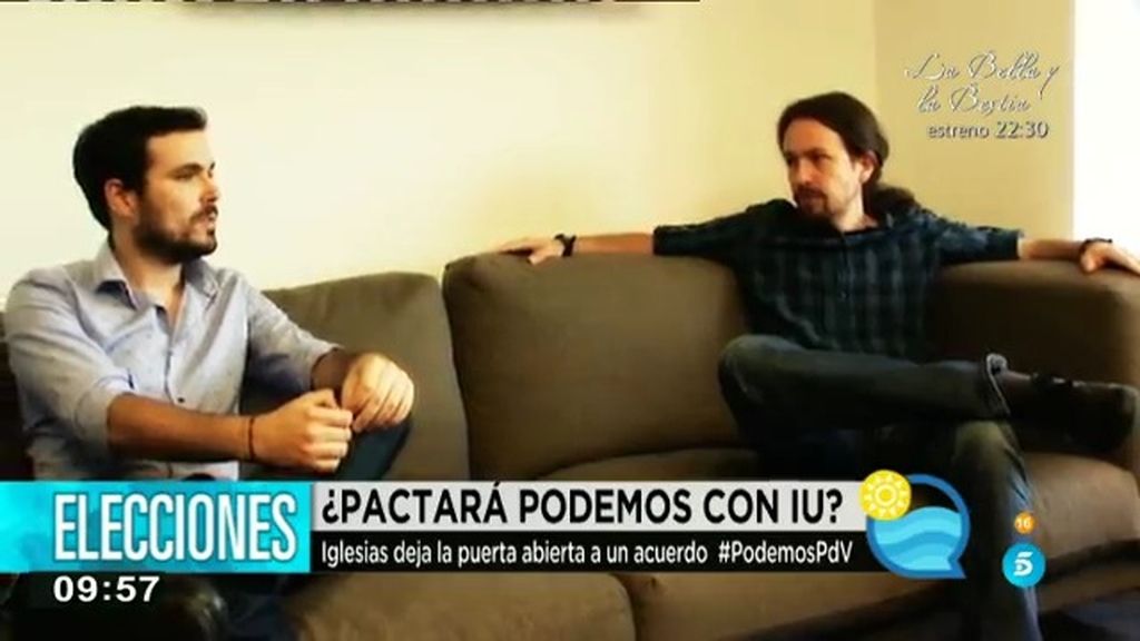 ¿Pactarán Podemos e Izquierda Unida tras las elecciones generales?