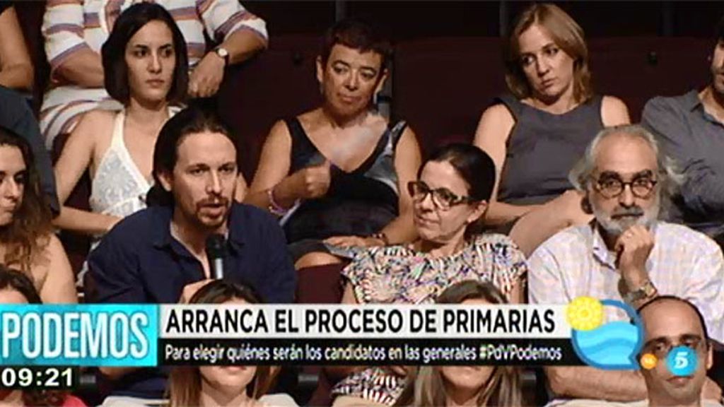 Arranca el proceso de primarias de Podemos