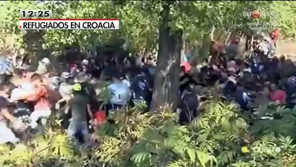 Croacia, desbordada por la avalancha de refugiados tras el bloqueo húngaro