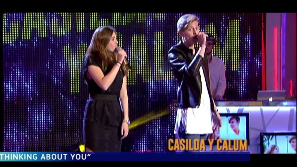 Casilda y Calum interpretan su primer single juntos, 'Can't stop thinking about you'