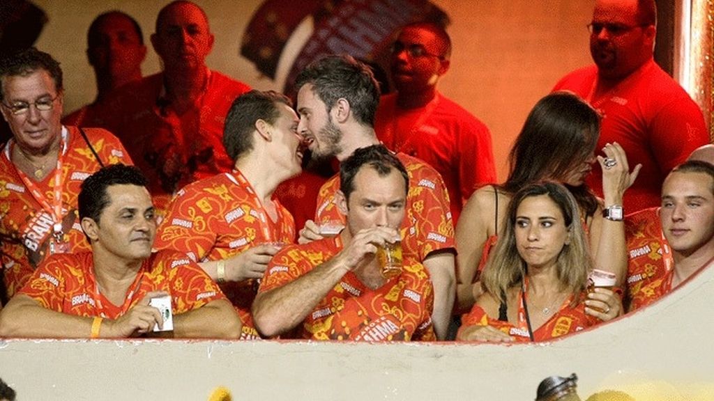 Los famosos se desmadran en el carnaval de Río de Janeiro