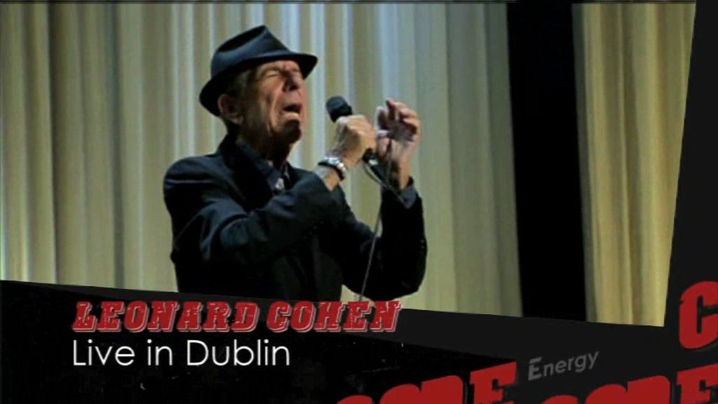 Leonard Cohen en concierto de la mano de  "Live in Dublin"