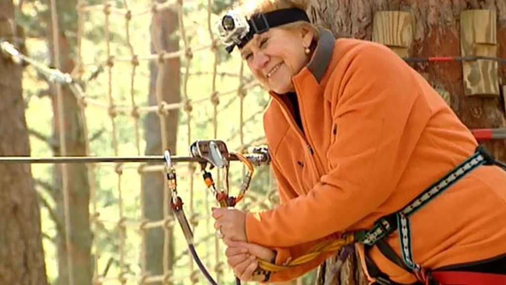 Carmen Bazán continúa entrenando, esta vez con deportes de aventura