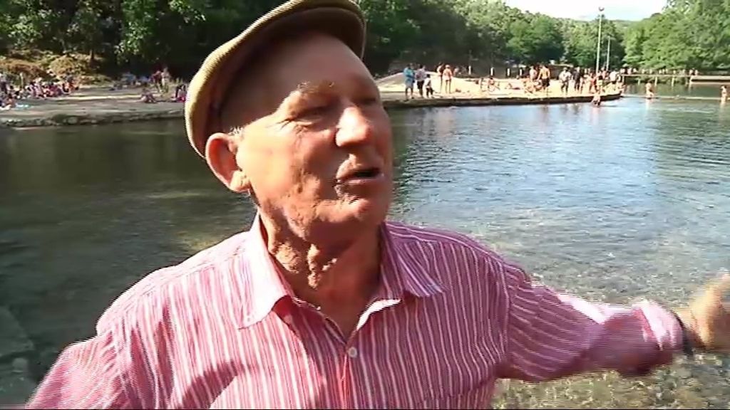 Agua dulce para sustiruir la playa