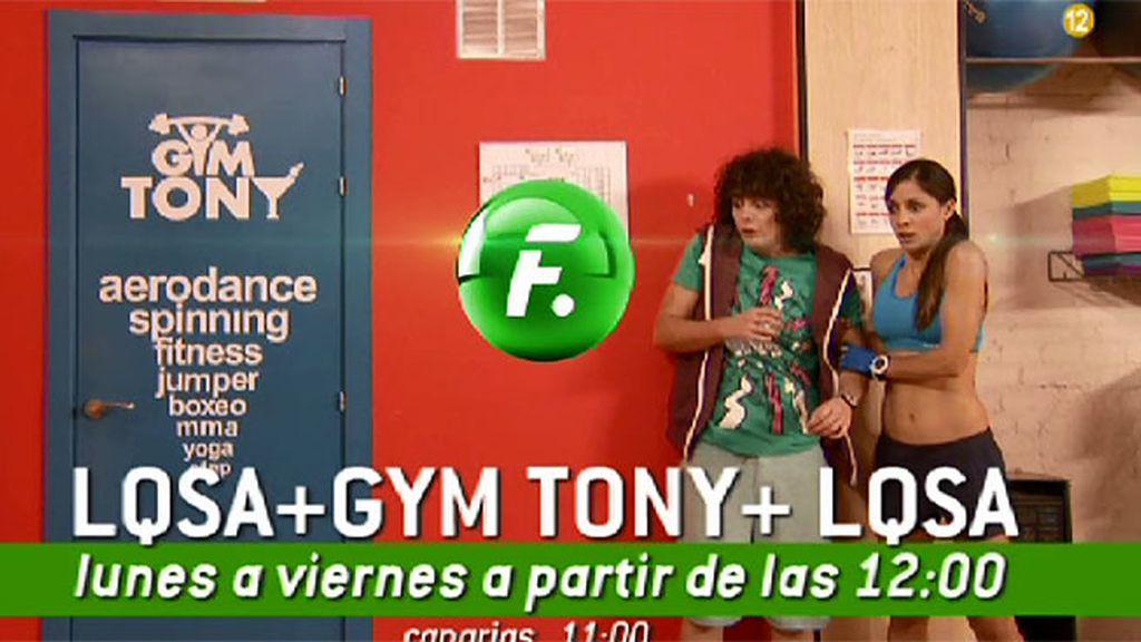Hazte un 'Gym Tony' con 'La que se avecina' de lunes a viernes a partir de las 12.00 horas