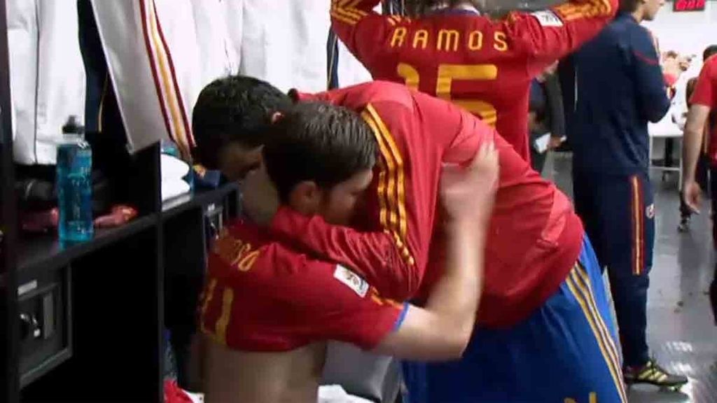 Los momentos más  íntimos de la selección