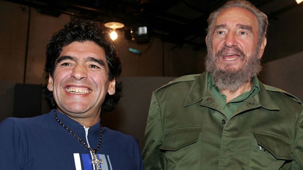 Maradona se despide de Fidel Castro en Cuba: "Vengo a estar con mi segundo papá"