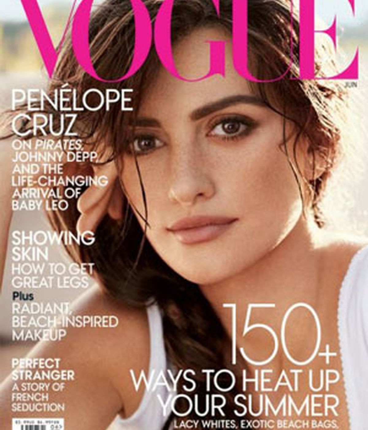Penélope Cruz, portada en junio de la revista Vogue USA