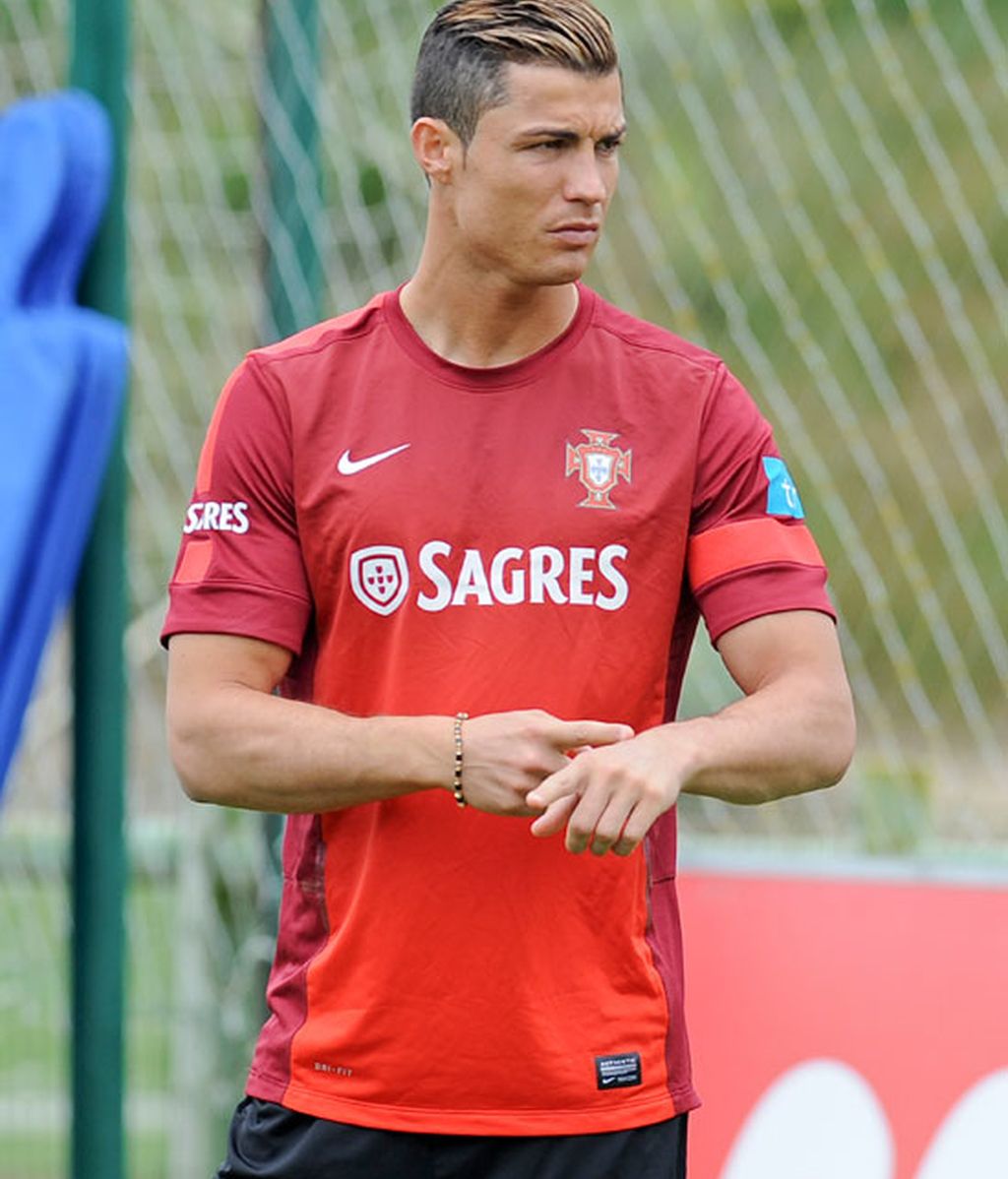 Cristiano Ronaldo mechas rubias
