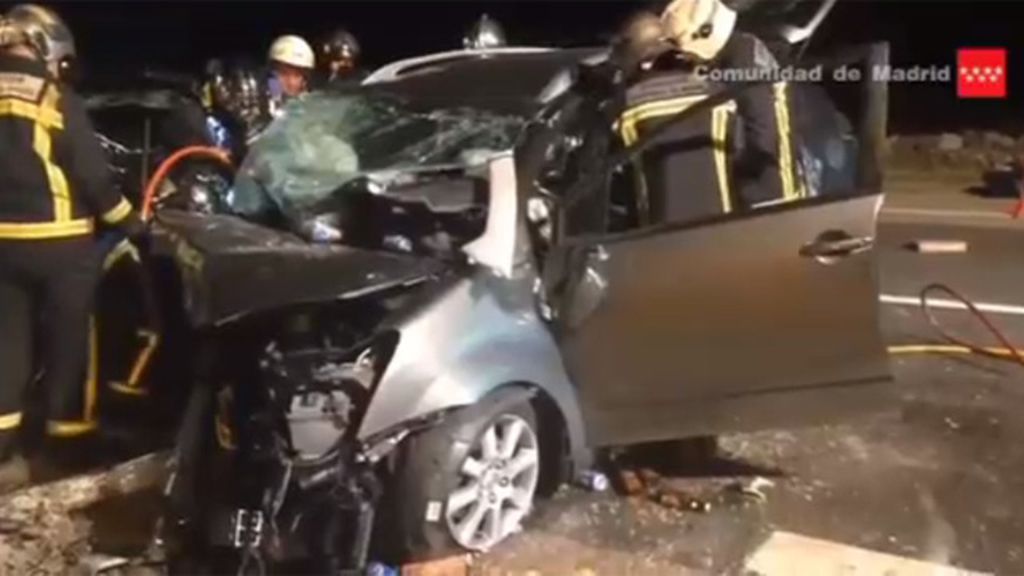 Brutal accidente en Colmenar Viejo