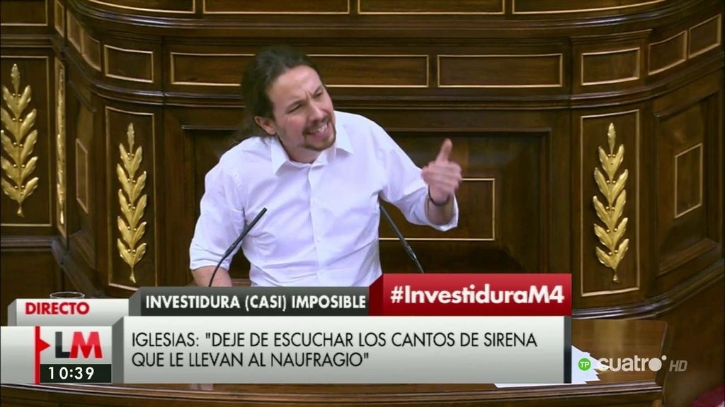 Pablo Iglesias, a Sánchez: “En materia tributaria, su capitulación frente a la ‘naranja mecánica’ es sonrojante”
